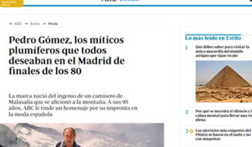 Pedro Gómez en ABC