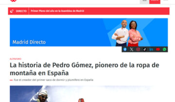 Pedro Gómez en Telemadrid (Madrid Directo)